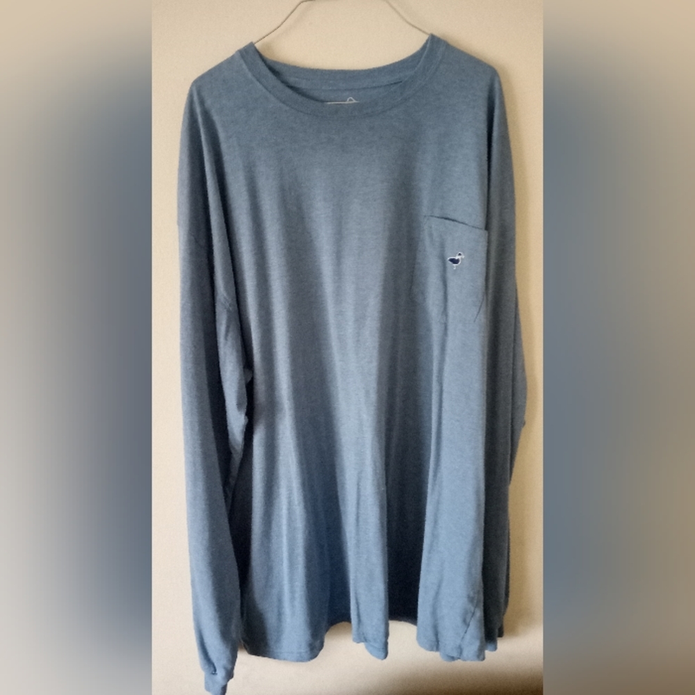 Properly Tied Men's LS Parker Pocket Tee 3XL
